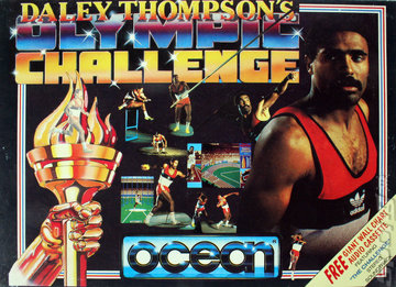 Daley Thompson's Olympic Challenge - Spectrum 48K Cover & Box Art