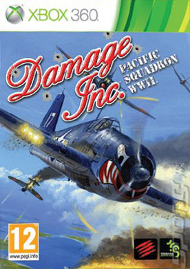 Damage Inc. Pacific Squadron WWII - Xbox 360 Cover & Box Art