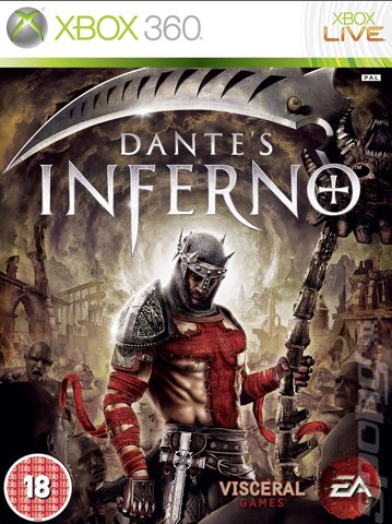 Dante's Inferno - Xbox 360 Cover & Box Art