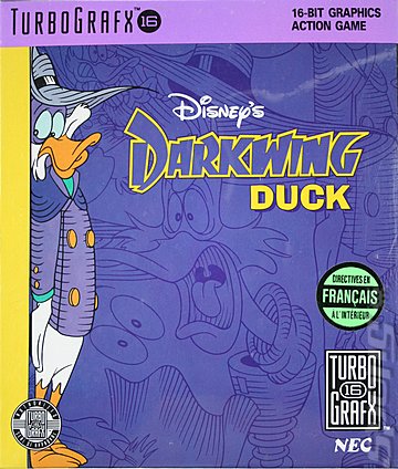 Darkwing Duck - NEC PC Engine Cover & Box Art