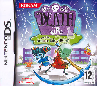 Death Jr. and the Science Fair of Doom - DS/DSi Cover & Box Art