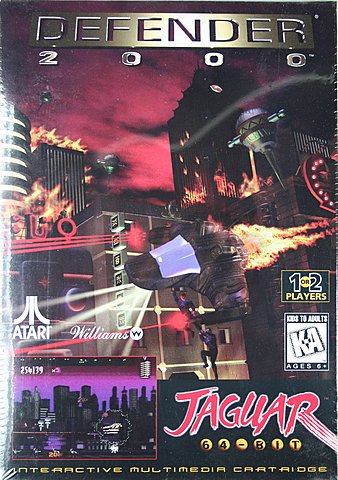 Defender 2000 - Jaguar Cover & Box Art