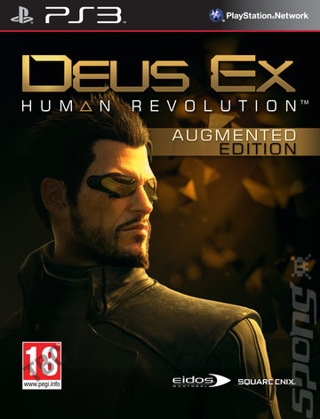 Deus Ex: Human Revolution - PS3 Cover & Box Art