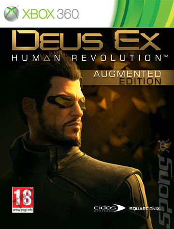 Deus Ex: Human Revolution - Xbox 360 Cover & Box Art