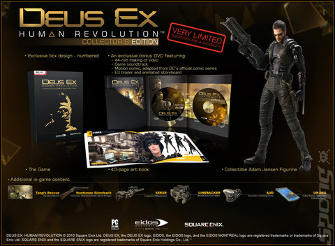Deus Ex: Human Revolution - PC Cover & Box Art