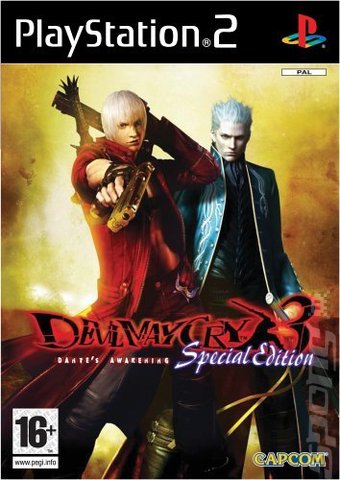 Devil May Cry 3: Dante's Awakening Special Edition - PS2 Cover & Box Art