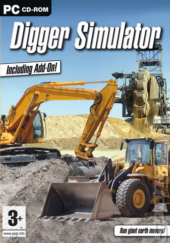 Digger Simulator - PC Cover & Box Art