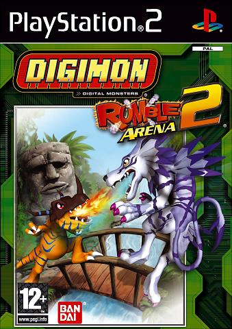 Digimon Rumble Arena 2 - PS2 Cover & Box Art