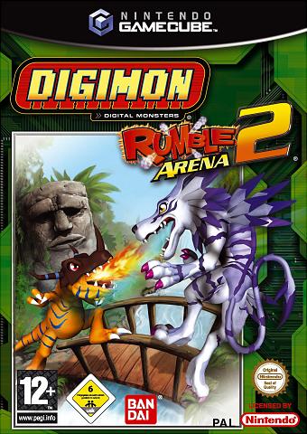 Digimon Rumble Arena 2 - GameCube Cover & Box Art