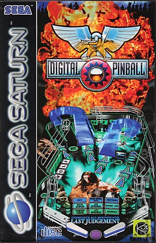 Digital Pinball - Saturn Cover & Box Art