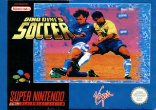 Dino Dini's Soccer - SNES Cover & Box Art
