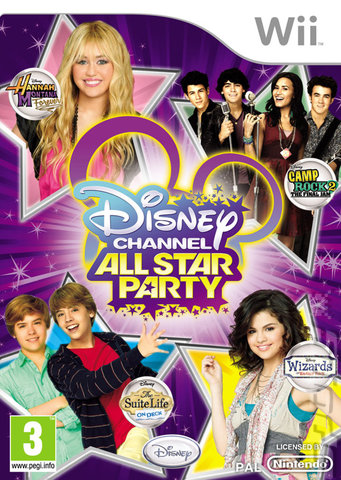 Disney Channel All Star Party  - Wii Cover & Box Art