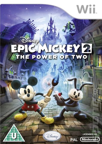 Disney: Epic Mickey 2: The Power of Two - Wii Cover & Box Art