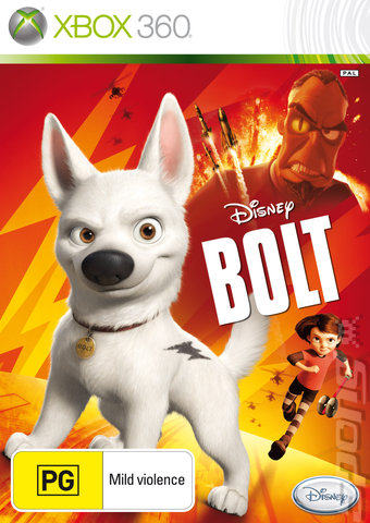 Disney Bolt - Xbox 360 Cover & Box Art