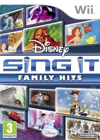 Disney Sing It: Family Hits - Wii Cover & Box Art