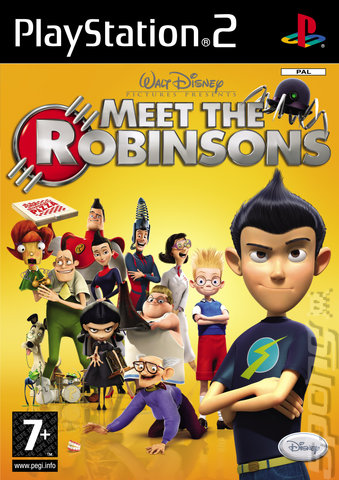 Meet the Robinsons - PS2 Cover & Box Art