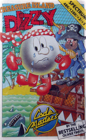 Dizzy 2: Treasure Island - Spectrum 48K Cover & Box Art
