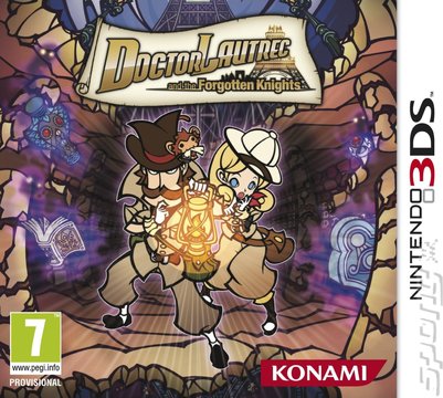 Doctor Lautrec and the Forgotten Knights - 3DS/2DS Cover & Box Art