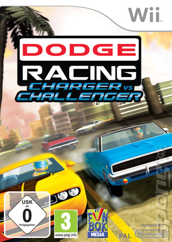 Dodge Racing: Charger vs. Challenger - Wii Cover & Box Art