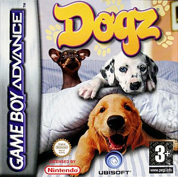 Dogz - GBA Cover & Box Art