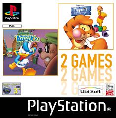 Donald Duck Quack Attack and Party Time with Winnie the Pooh - PlayStation Cover & Box Art