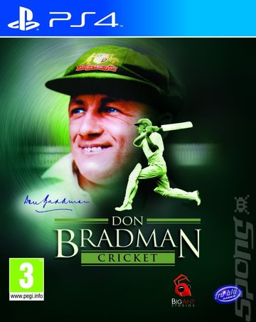 Don Bradman Cricket 14 - PS4 Cover & Box Art