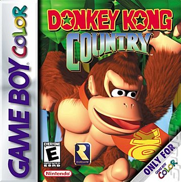 Donkey Kong Country - Game Boy Color Cover & Box Art