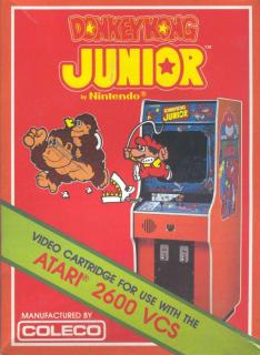Donkey Kong Junior - Atari 2600/VCS Cover & Box Art