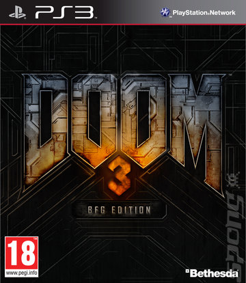 Doom 3 BFG Edition - PS3 Cover & Box Art