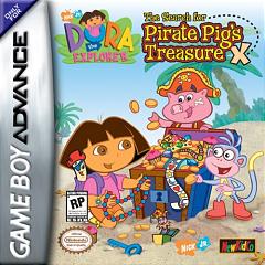 Dora the Explorer: The Search for Pirate Pig's Treasure - GBA Cover & Box Art