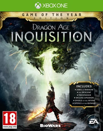 Dragon Age: Inquisition: Game of the Year Edition - Xbox One Cover & Box Art