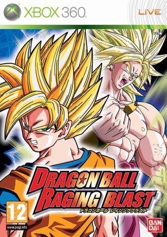 Dragon Ball: Raging Blast  - Xbox 360 Cover & Box Art