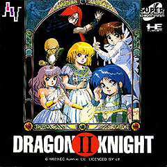 Dragon Knight 2 - NEC PC Engine Cover & Box Art