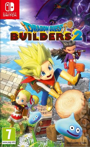 Dragon Quest Builders 2 - Switch Cover & Box Art