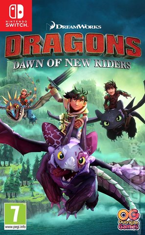  Dragons: Dawn of New Riders - Switch Cover & Box Art