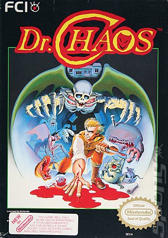 Dr Chaos - NES Cover & Box Art