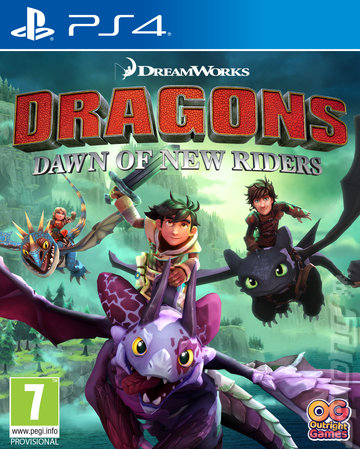  Dragons: Dawn of New Riders - PS4 Cover & Box Art