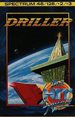 Driller - Spectrum 48K Cover & Box Art