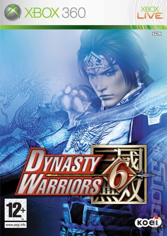 Dynasty Warriors 6 - Xbox 360 Cover & Box Art