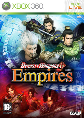 Dynasty Warriors 6: Empires - Xbox 360 Cover & Box Art