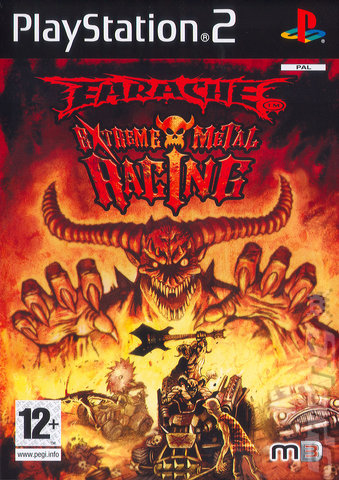 Earache: Extreme Metal Racing - PS2 Cover & Box Art