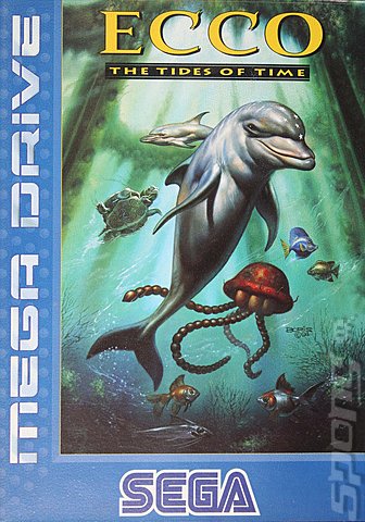 Ecco: Tides of Time - Sega Megadrive Cover & Box Art