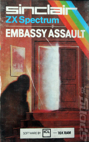 Embassy Assault - Spectrum 48K Cover & Box Art