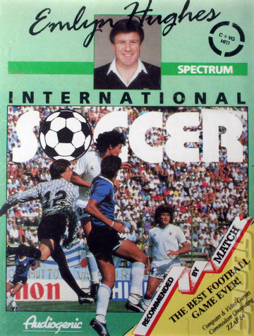 Emlyn Hughes: International Soccer - Spectrum 48K Cover & Box Art