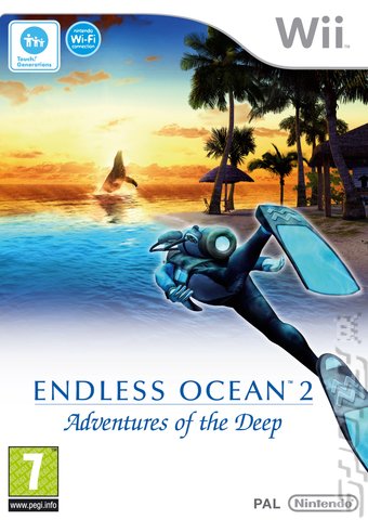Endless Ocean 2: Adventures of the Deep - Wii Cover & Box Art