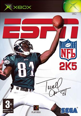 ESPN NFL 2K5 - Xbox Cover & Box Art
