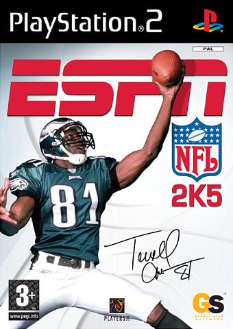 ESPN NFL 2K5 - PS2 Cover & Box Art
