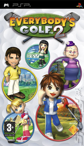 Everybody's Golf 2 - PSP Cover & Box Art