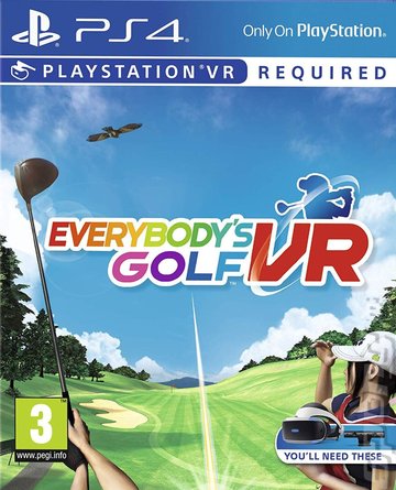Everybody's Golf VR - PS4 Cover & Box Art