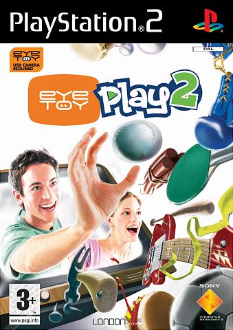 EyeToy Play 2 - PS2 Cover & Box Art